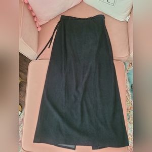 Vintage Talbots Maxi Skirt - Straight skirt with high split